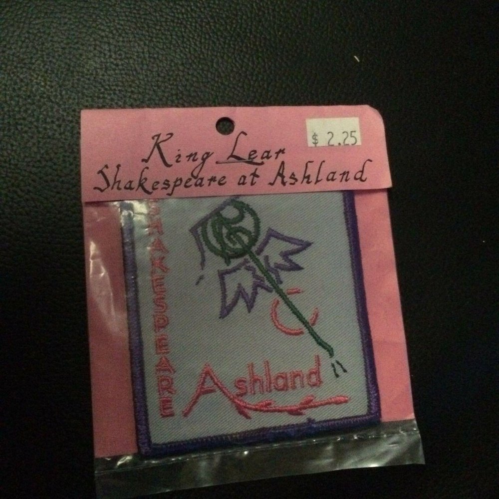 VINTAGE PATCH NEW IN PACKAGE SHAKESPEARE ASHLAND